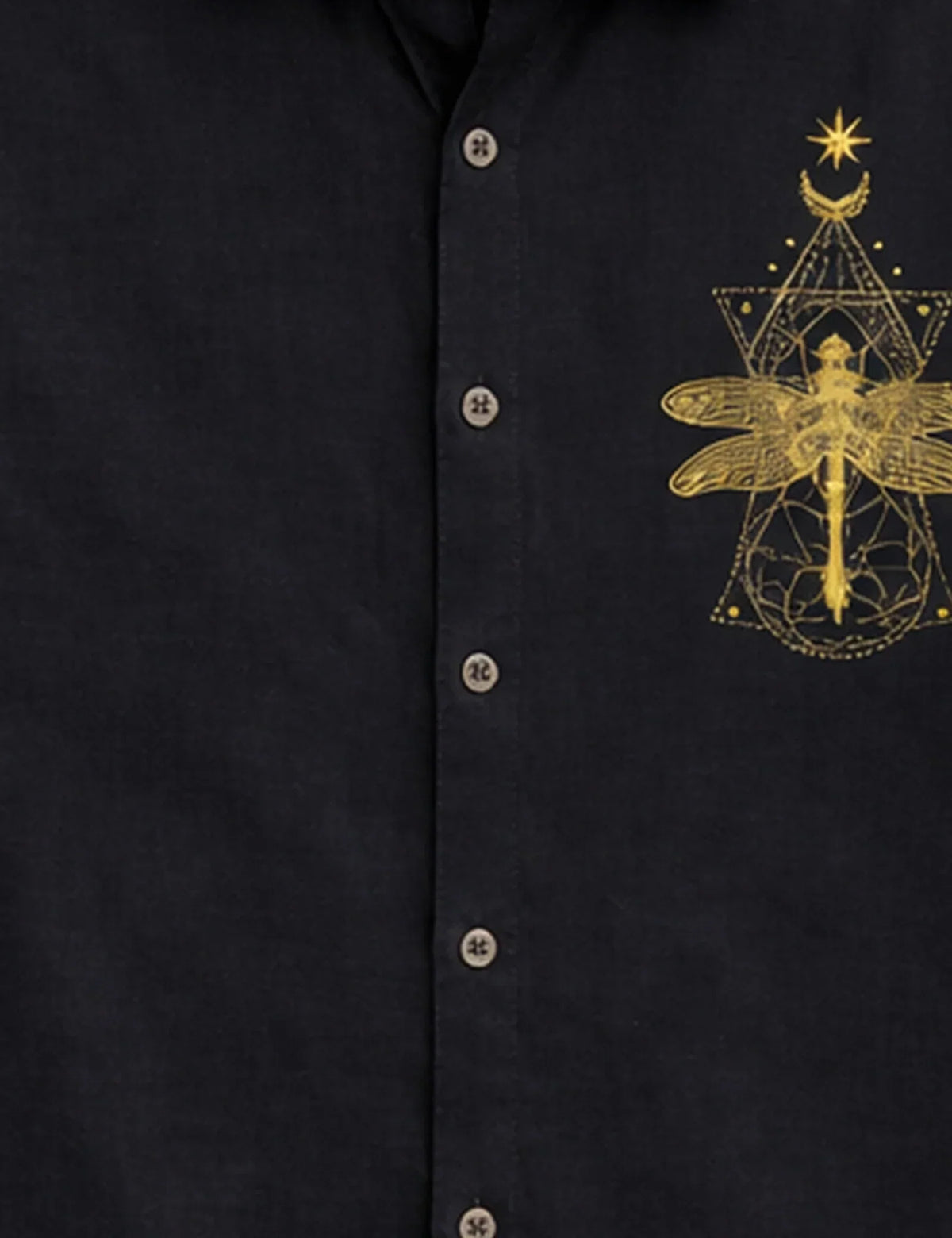 Dragonfly Printed Men's Shirt - XPST