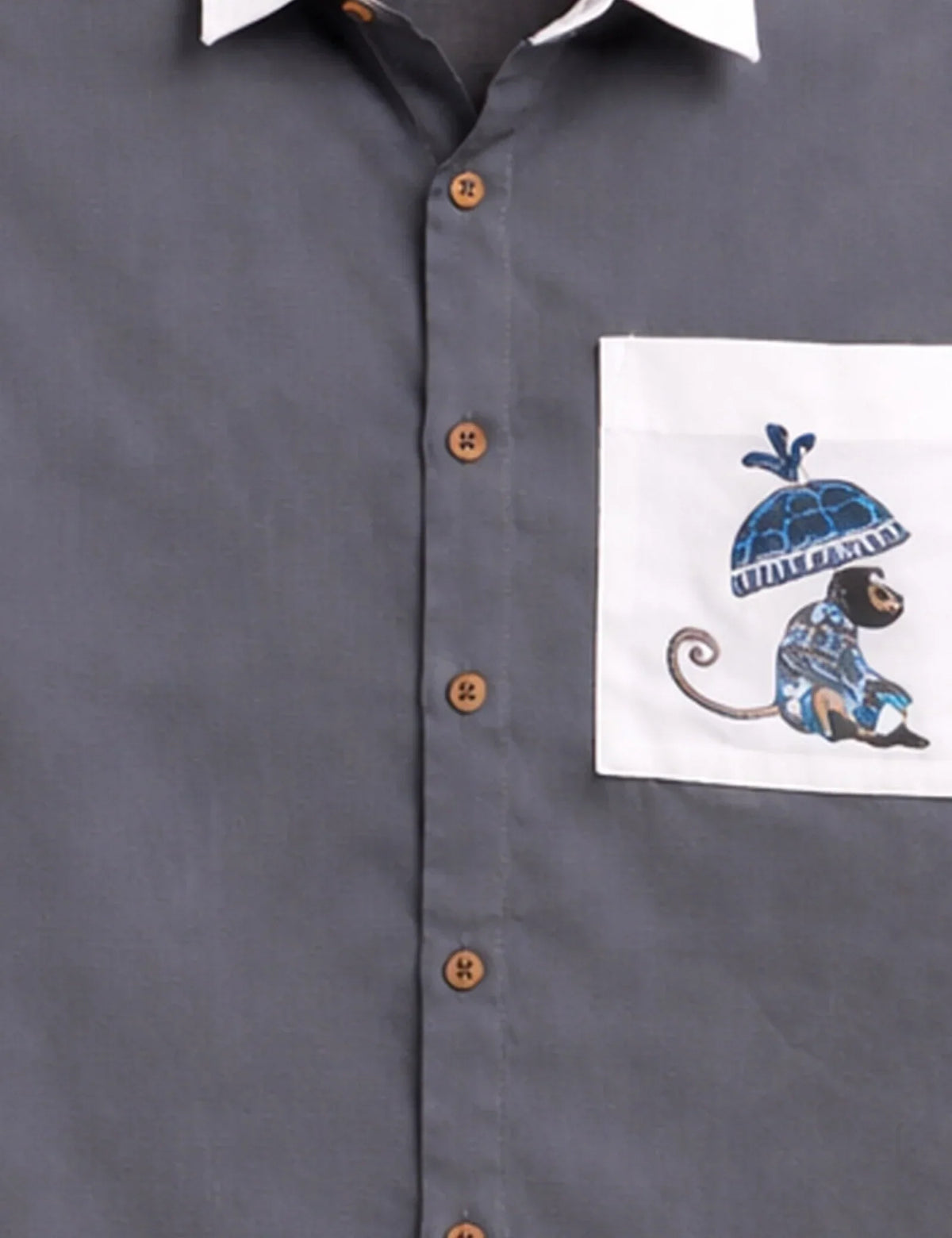 Grey Brand Printed Men's Shirt - XPST