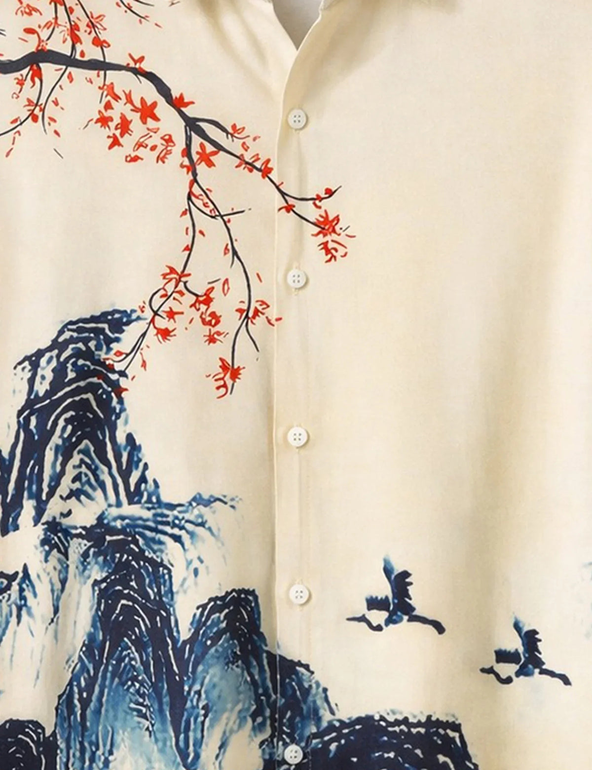 Imaginary Mountain Printed Men's Shirt - XPST